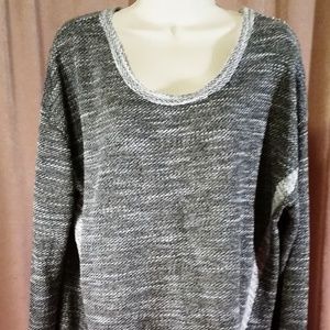 Extra V Touch Knit Top Long Sleeve Size 2X